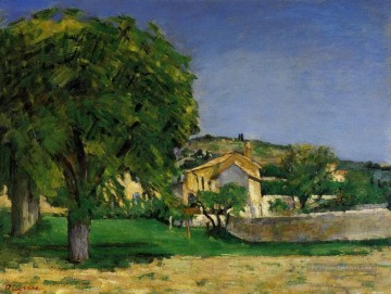  arbres - Châtaigniers et Jasper de Jas de Bouffin Paul Cézanne